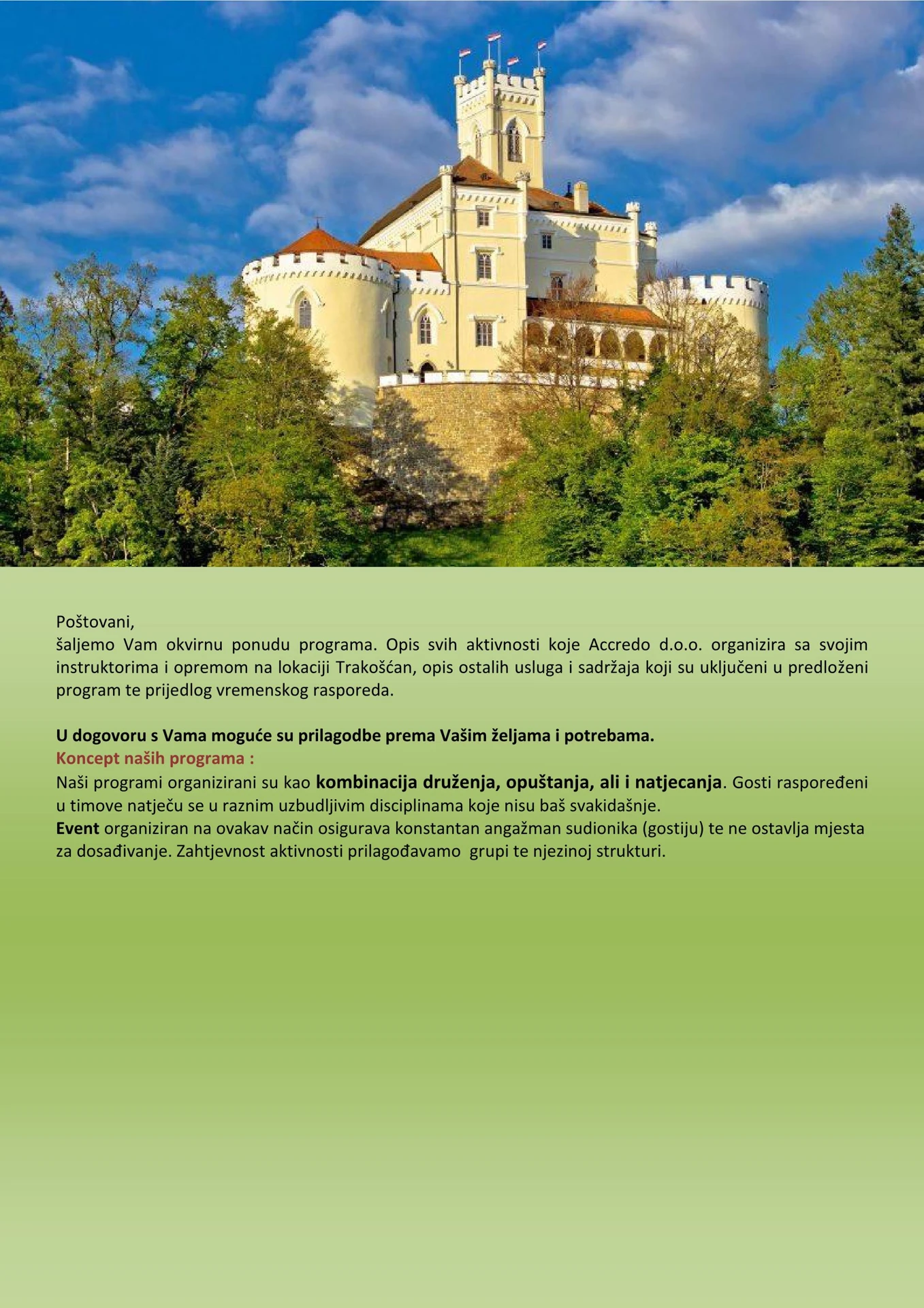 Hotel Trakošćan — stranica 1 od 7